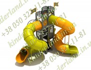 Замок  с трубами